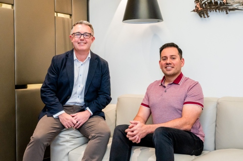 L-R John Colburn, David McGarry